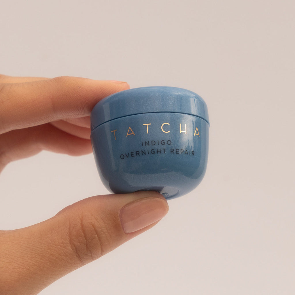 Indigo Overnight Repair Skin Care Product for Delicate Skin and Moisture Support