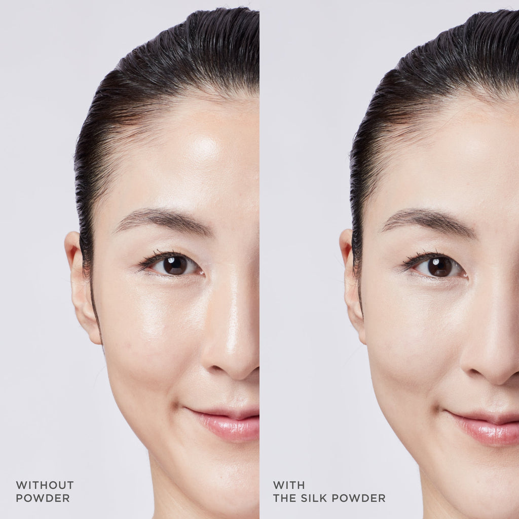 The Silk Powder Face Powder for Daily Skin Care and Refined Looking Pores